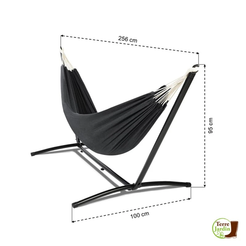 Hamac Sur Pied Métal ZenCool 6 Hamac Sur Pied Métal ZenCool - Image 6