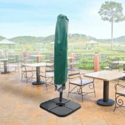 Housse De Parasol Déporté En PVC - Extérieur 7 Housse De Parasol Déporté En PVC - Extérieur -Le Jardin Parfai housse de parasol deporte en pvc exterieur 3