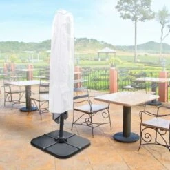 Housse De Protection Parasol Déporté 7 Housse De Protection Parasol Déporté -Le Jardin Parfai housse de protection parasol deporte 3