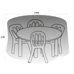 Housse De Protection Table Ronde De Jardin 7 Housse De Protection Table Ronde De Jardin -Le Jardin Parfai housse de protection pour table ronde de jardin 3
