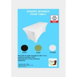 Nappe Extensible Pour Table Rectangulaire 10 Nappe Extensible Pour Table Rectangulaire -Le Jardin Parfai housse table jardin 4
