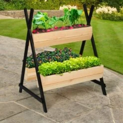 Jardinière En Bois Sur Pieds 3 Bacs "tipito" 7 Jardinière En Bois Sur Pieds 3 Bacs "tipito" -Le Jardin Parfai jardiniere bois sur pieds 3 bacs 3