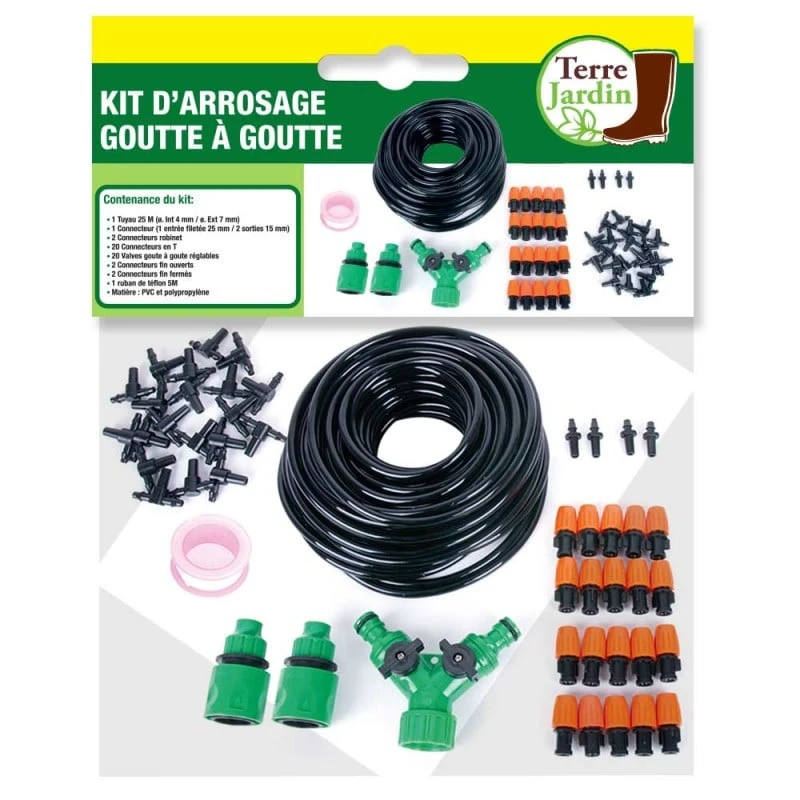 Kit D'arrosage Goutte à Goutte - 25 Mètres 2 Kit D'arrosage Goutte à Goutte - 25 Mètres - Image 2