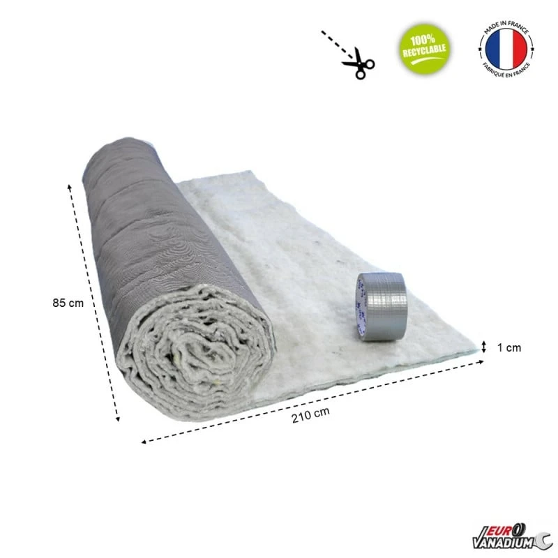 Kit D'isolation Thermique Porte De Service 85x210 Cm 2 Kit D'isolation Thermique Porte De Service 85x210 Cm - Image 2