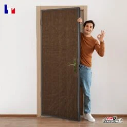 Kit D'isolation Thermique Porte De Service 85x210 Cm 15 Kit D'isolation Thermique Porte De Service 85x210 Cm -Le Jardin Parfai kit d isolation thermique pour porte 7