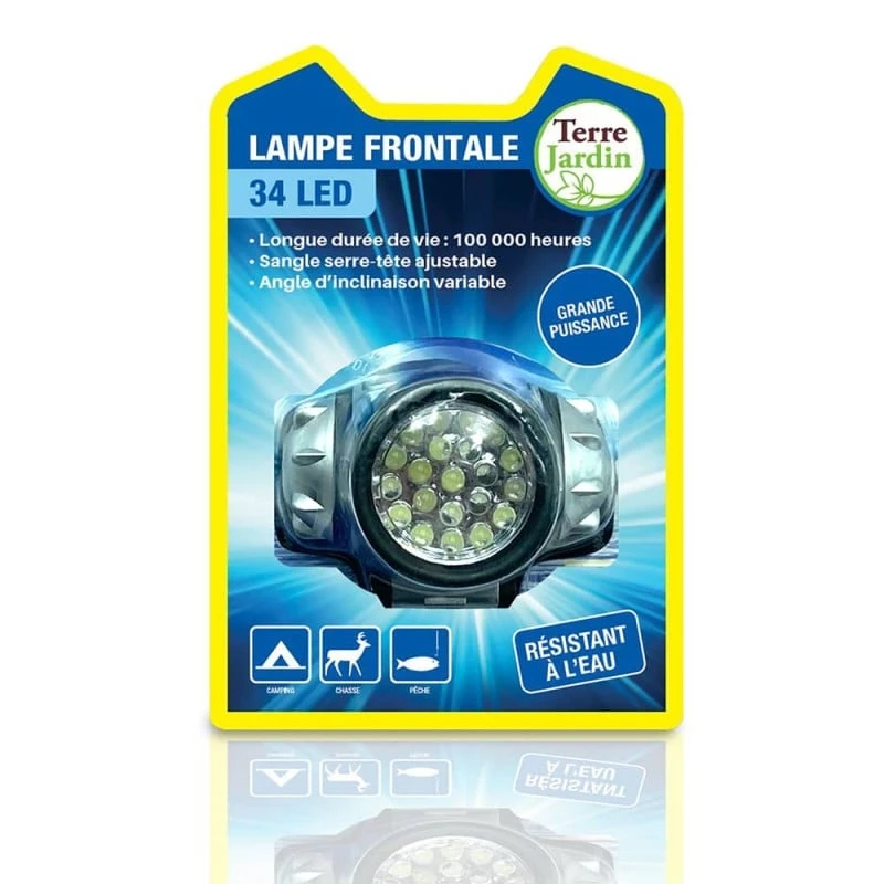 Lampe Frontale 34 Leds 3 Lampe Frontale 34 Leds - Image 3