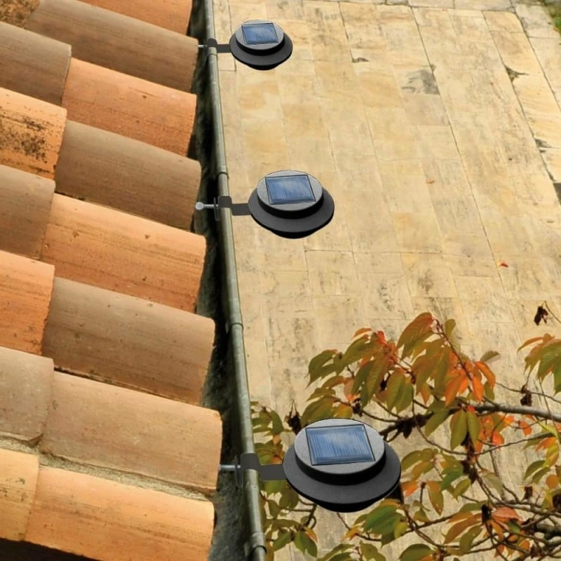 Lampes Solaires De Gouttière X 3 5 Lampes Solaires De Gouttière X 3 - Image 5