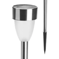 Bornes Solaires Tulipes Blanches - Lot De 8 11 Bornes Solaires Tulipes Blanches - Lot De 8 -Le Jardin Parfai lampes solaires tulipes blanches lot de 8 2