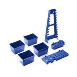 Lot De 7 Accessoires Et Boites En Plastique Pour Panneaux Porte Outils