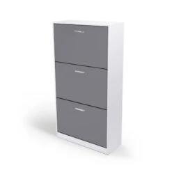 Meuble à Chaussures Blanc Et Gris 9 Meuble à Chaussures Blanc Et Gris -Le Jardin Parfai meuble a chaussures blanc et gris 3