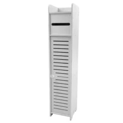 Meuble De Rangement Avec Dérouleur De Papier Toilette