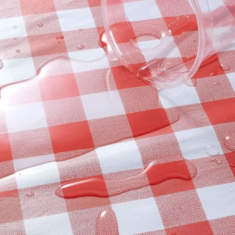 Nappe Vinyle élastique Rectangulaire 182 X 90 Cm 4 Nappe Vinyle élastique Rectangulaire 182 X 90 Cm - Image 4