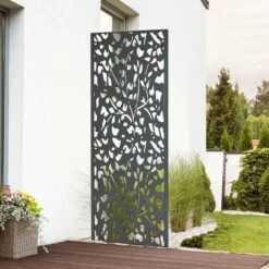 Panneau Décoratif Extérieur Métal 160 X 60 Cm 6 Panneau Décoratif Extérieur Métal 160 X 60 Cm -Le Jardin Parfai panneau decoratif exterieur metal 2