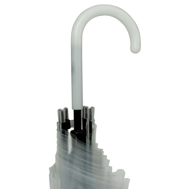 Parapluie Blanc Transparent - Ø 90 CM 2 Parapluie Blanc Transparent - Ø 90 CM - Image 2