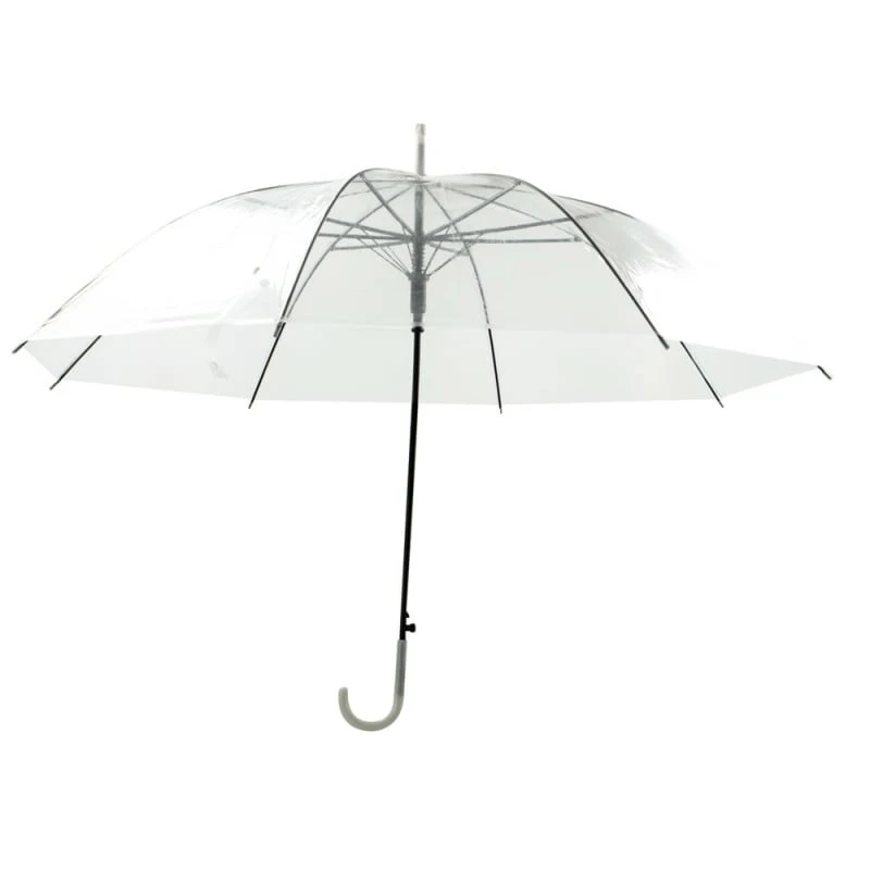 Parapluie Blanc Transparent - Ø 90 CM 1 Parapluie Blanc Transparent - Ø 90 CM
