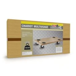 Plateau Roulant à Roulettes 6 Plateau Roulant à Roulettes -Le Jardin Parfai plateau roulant manutention roulettes 150 kg 2