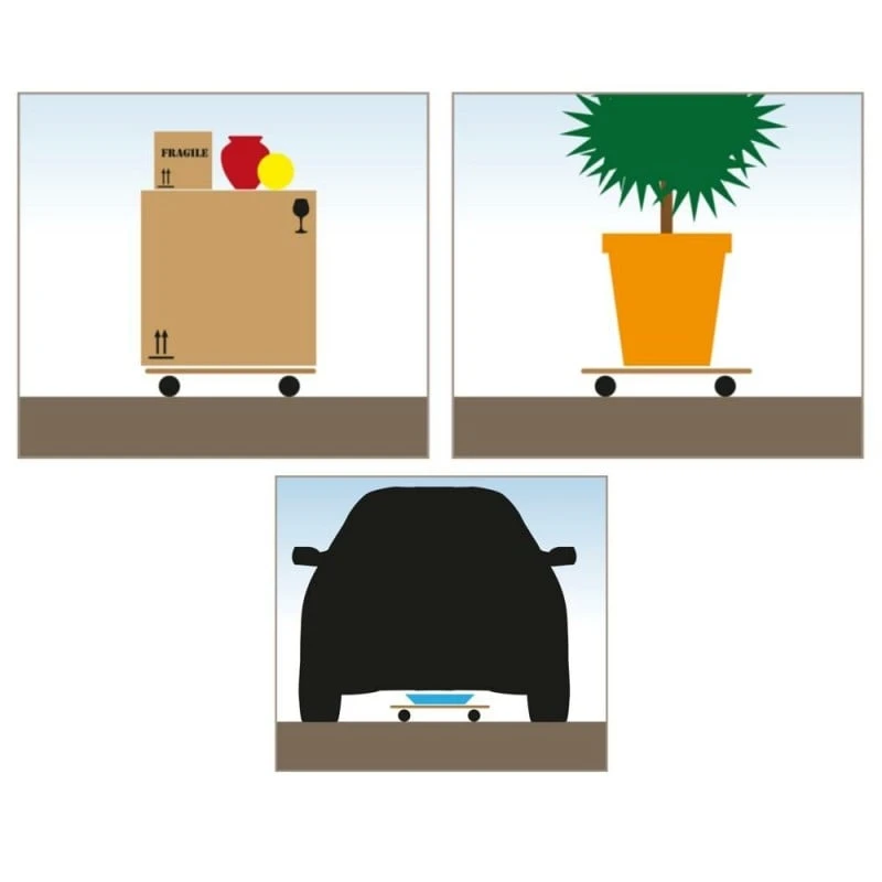 Plateau Roulant à Roulettes 4 Plateau Roulant à Roulettes - Image 4