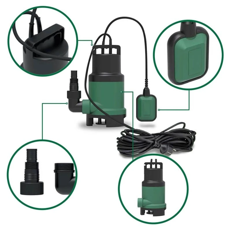 Pompe D'évacuation Submersible Pour Eau Chargée Ou Claire (piscine) 14m3/h 2 Pompe D'évacuation Submersible Pour Eau Chargée Ou Claire (piscine) 14m3/h - Image 2