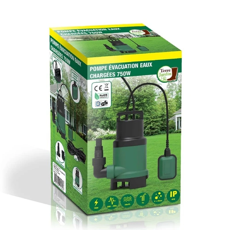 Pompe D'évacuation Submersible Pour Eau Chargée Ou Claire (piscine) 14m3/h 3 Pompe D'évacuation Submersible Pour Eau Chargée Ou Claire (piscine) 14m3/h - Image 3