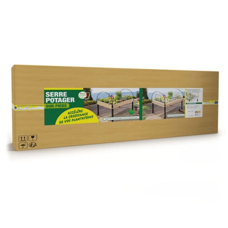 Potager Sur Pied "Batignolles" Avec Serre Intégrée 5 Potager Sur Pied "Batignolles" Avec Serre Intégrée - Image 5