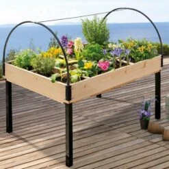 Potager Sur Pied "Batignolles" Avec Serre Intégrée 12 Potager Sur Pied "Batignolles" Avec Serre Intégrée -Le Jardin Parfai potager sur pied avec serre 5