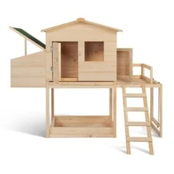 Poulailler Bois Avec Pondoir Et Balançoire 8 Poulailler Bois Avec Pondoir Et Balançoire -Le Jardin Parfai poulailler bois avec pondoir et balancoire 2