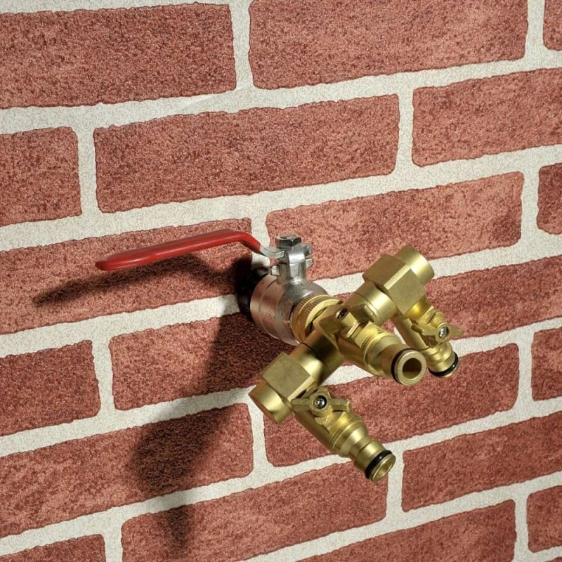 Raccord De Tuyau D'arrosage 3 Entrees 8 Raccord De Tuyau D'arrosage 3 Entrees - Image 8