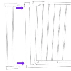 Rallonge Pour Barrière De Sécurité Escalier Sans Perçage Pour Enfant, Bébé, Chien 9 Rallonge Pour Barrière De Sécurité Escalier Sans Perçage Pour Enfant, Bébé, Chien -Le Jardin Parfai rallonge pour barriere de securite escalier sans percage pour enfant bebe chien 4