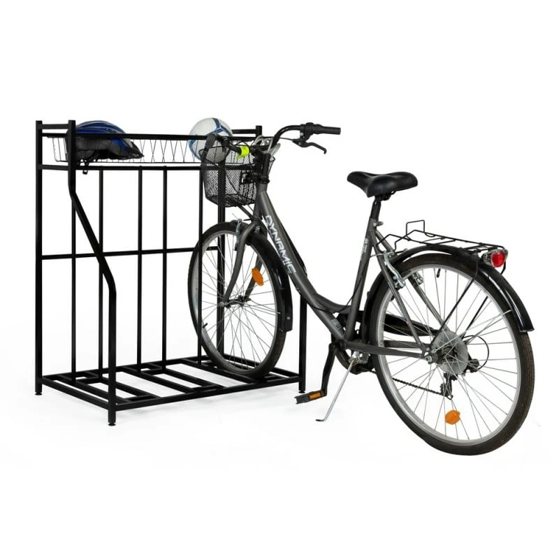 Râtelier à Vélo Avec Panier De Rangement 2 Râtelier à Vélo Avec Panier De Rangement - Image 2