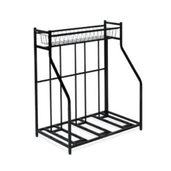 Râtelier à Vélo Avec Panier De Rangement