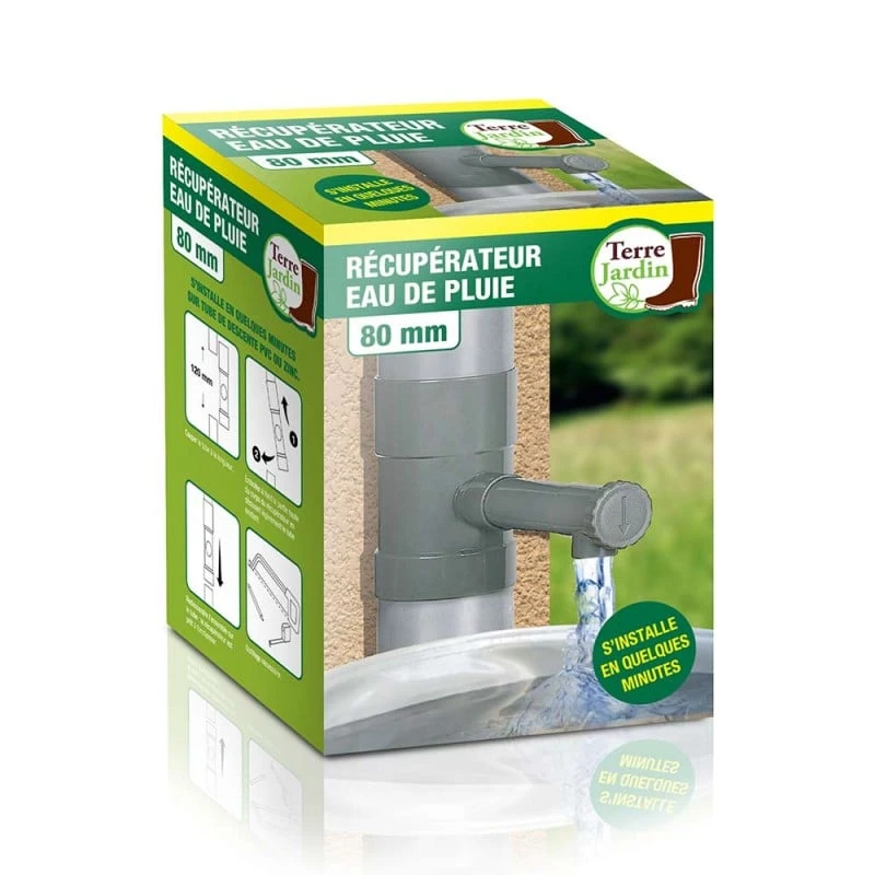 Récupérateur Eau De Pluie Pour Gouttière Ø 80 Mm 5 Récupérateur Eau De Pluie Pour Gouttière Ø 80 Mm - Image 5