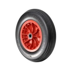 Roue Increvable 400mm Alésage 20mm Pour Brouette, Chariot...