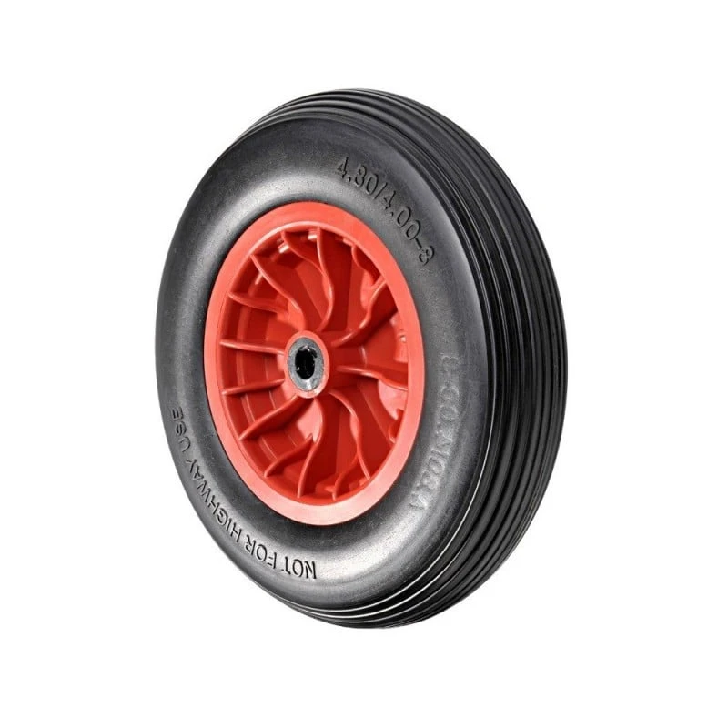 Roue Increvable 400mm Alésage 20mm Pour Brouette, Chariot... 1 Roue Increvable 400mm Alésage 20mm Pour Brouette, Chariot...