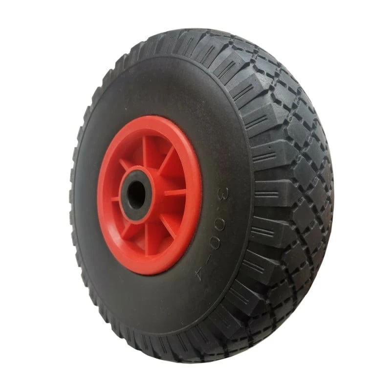 Roue Increvable 260 Mm (3.00/4) Avec Axe Central Et Alésage 20 Mm Pour Diable Et Chariot 1 Roue Increvable 260 Mm (3.00/4) Avec Axe Central Et Alésage 20 Mm Pour Diable Et Chariot