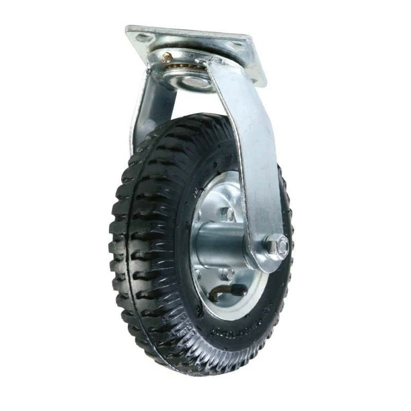 Roulette Gonflable Pivotante 220mm 1 Roulette Gonflable Pivotante 220mm