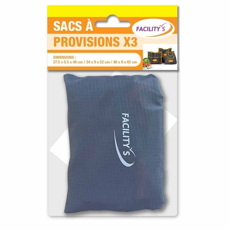 Sac à Provisions - Lot De 3 3 Sac à Provisions - Lot De 3 - Image 3