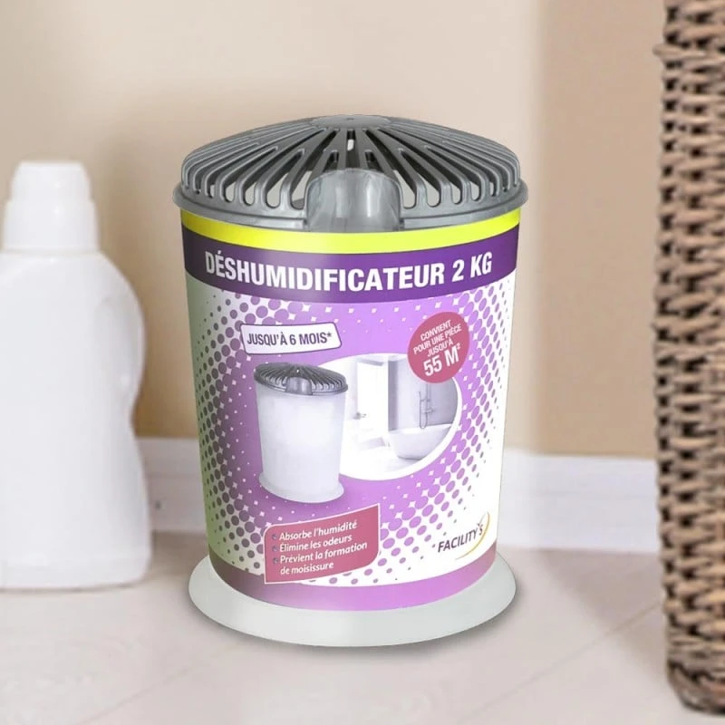 Absorbeur D'humidité + Un Sachet Absorbeur 4L 2 Absorbeur D'humidité + Un Sachet Absorbeur 4L - Image 2