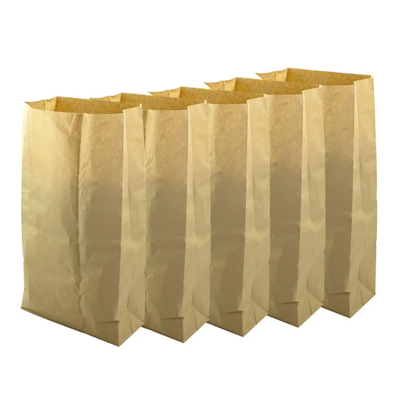 Sacs En Papier Compostables Pour Déchets Verts Et Organiques 5 X 100 L 1 Sacs En Papier Compostables Pour Déchets Verts Et Organiques 5 X 100 L