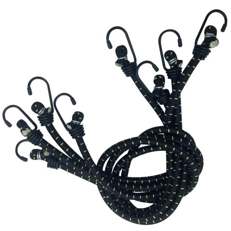 Sandow Tendeur élastique 80cm Avec Crochets - Lot De 4 2 Sandow Tendeur élastique 80cm Avec Crochets - Lot De 4 - Image 2