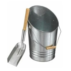 Seau Et Pelle à Cendres Métal Galvanisé