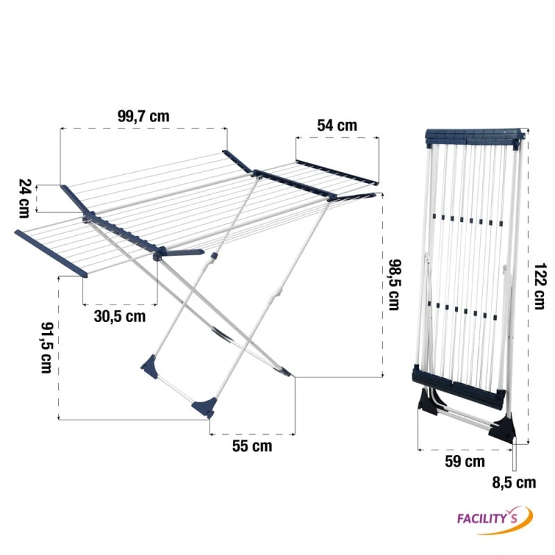 Séchoir à Linge Facilidry 23,5 Mètres 5 Séchoir à Linge Facilidry 23,5 Mètres - Image 5