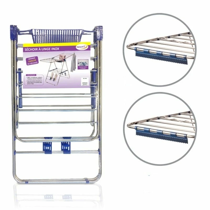 Séchoir A Linge Inox Et 2 Porte Chaussettes 1 Séchoir A Linge Inox Et 2 Porte Chaussettes