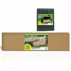 Serre Bûche En Acier Avec Bâche De Protection Pour Le Bois 9 Serre Bûche En Acier Avec Bâche De Protection Pour Le Bois -Le Jardin Parfai serre buche en acier avec bache de protection pour le bois 4