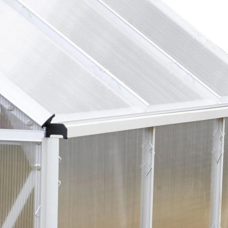 Serre De Jardin Aluminium Et Polycarbonate 12,25 M² 5 Serre De Jardin Aluminium Et Polycarbonate 12,25 M² - Image 5