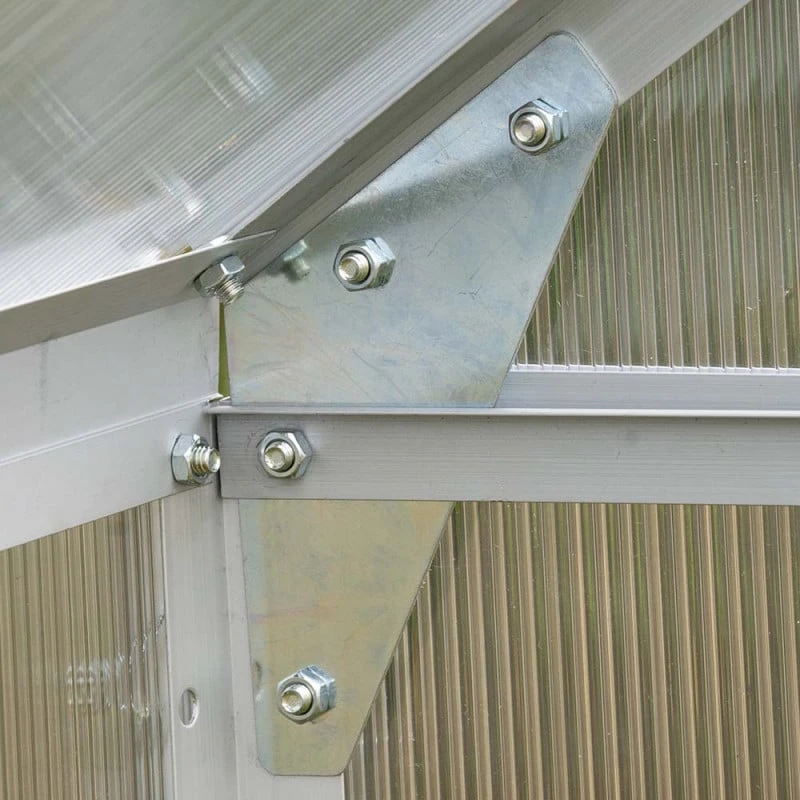 Serre De Jardin Aluminium Et Polycarbonate 3,6 M² 6 Serre De Jardin Aluminium Et Polycarbonate 3,6 M² - Image 6