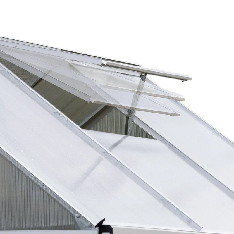 Serre De Jardin Aluminium Et Polycarbonate 3,6 M² 7 Serre De Jardin Aluminium Et Polycarbonate 3,6 M² - Image 7