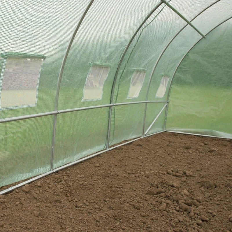 Serre De Jardin Tunnel 18m2 Renforcée 4 Serre De Jardin Tunnel 18m2 Renforcée - Image 4