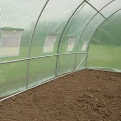 Serre De Jardin Tunnel 24m2 11 Serre De Jardin Tunnel 24m2 -Le Jardin Parfai serre de jardin tunnel 24 m2 8x3x2 m bache verte 3
