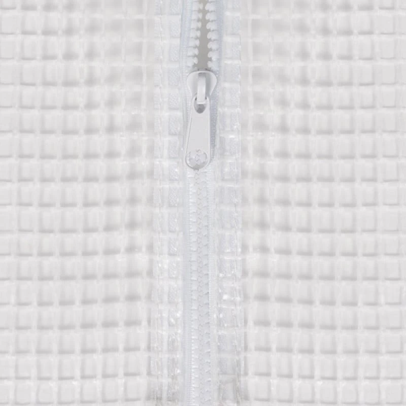 Serre De Jardin Tunnel Blanche 4 Saisons 12m2 Renforcée 3x4m 3 Serre De Jardin Tunnel Blanche 4 Saisons 12m2 Renforcée 3x4m - Image 3