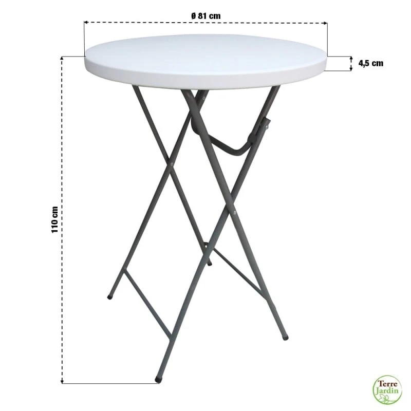 Table Mange Debout Pliante 3 Table Mange Debout Pliante - Image 3